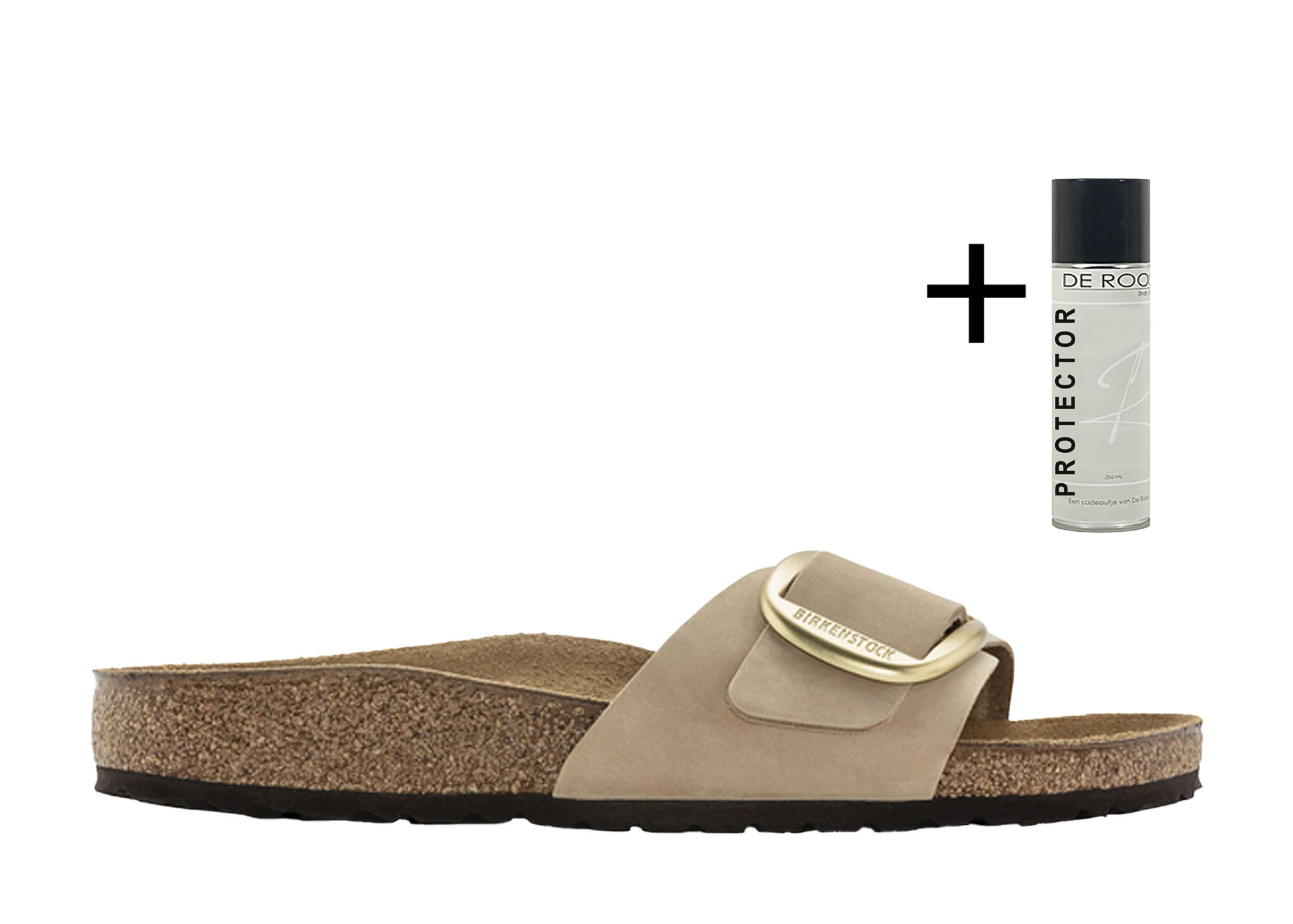 Birkenstock Birkenstock Slipper Madrid Big Buckle 1024009 Licht Bruin