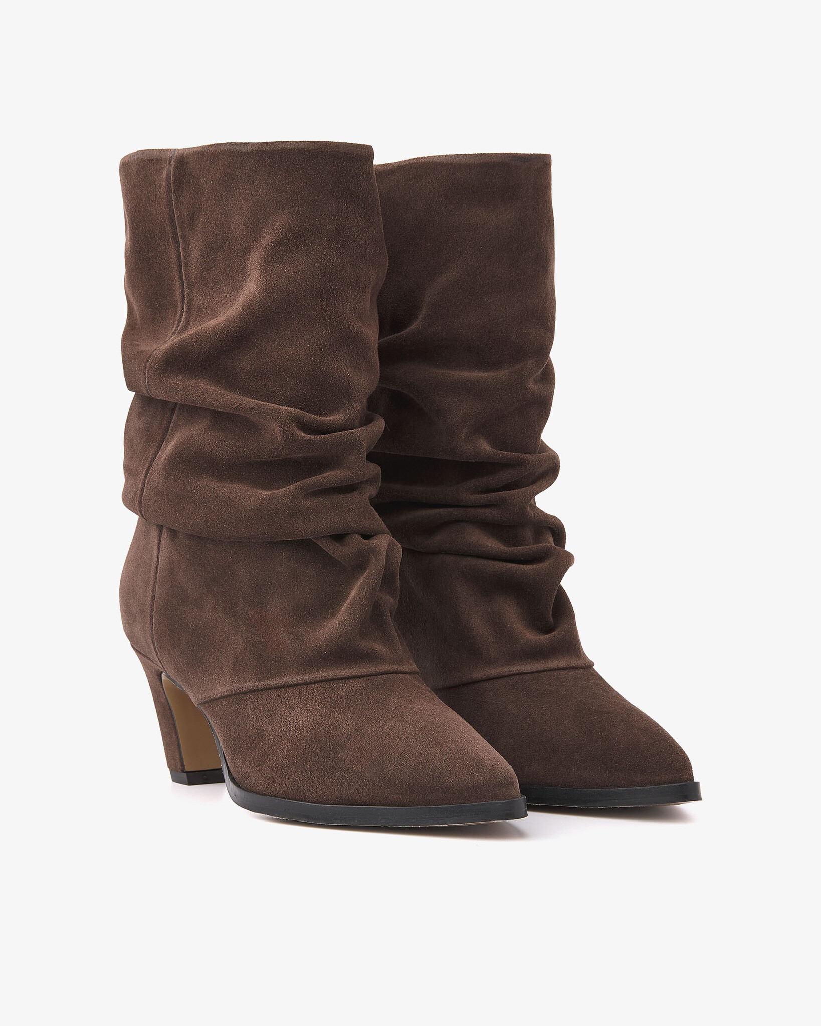 Via Vai VIA VAI Enkellaarsje Elisa Palmer 62492-01-316 Donker Bruin