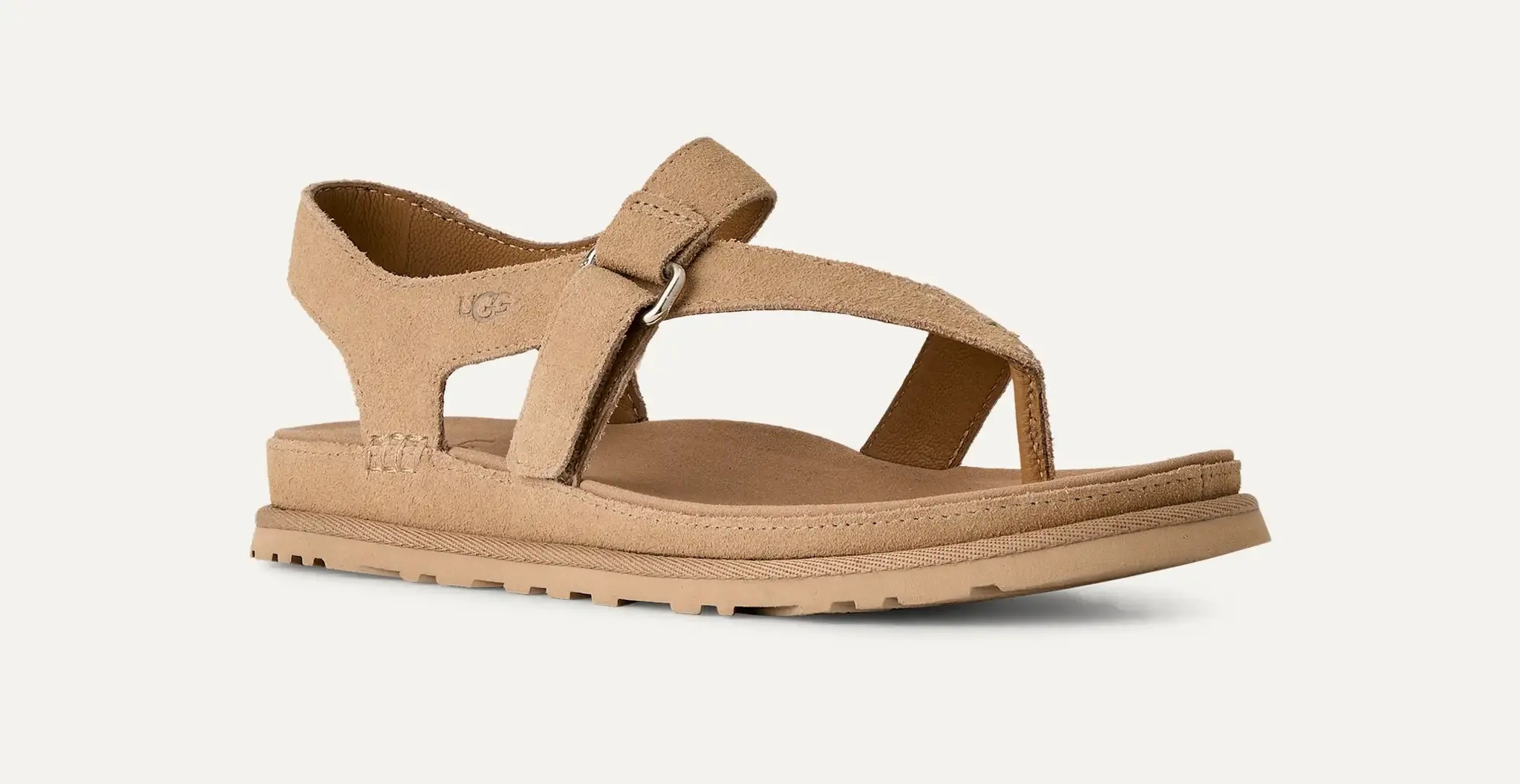 UGG UGG Sandaal Goldengaze Toe Post 1175134 Sand