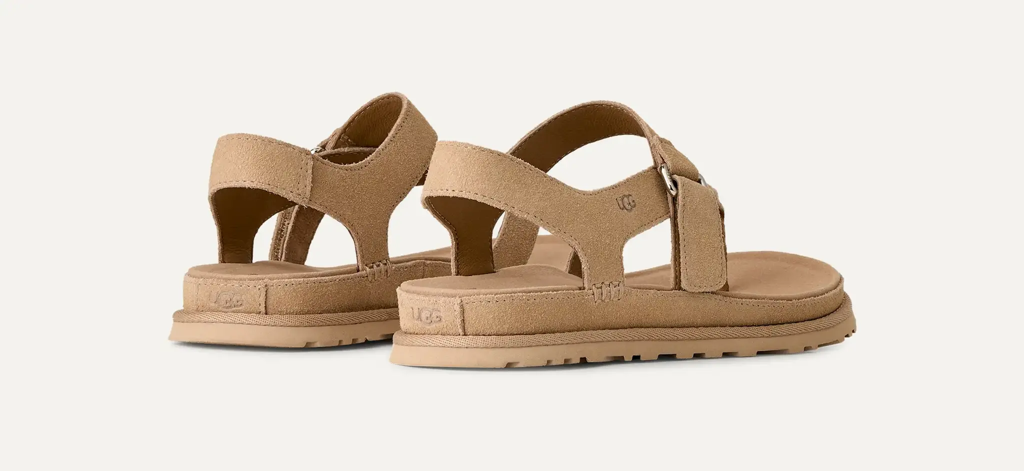 UGG UGG Sandaal Goldengaze Toe Post 1175134 Sand