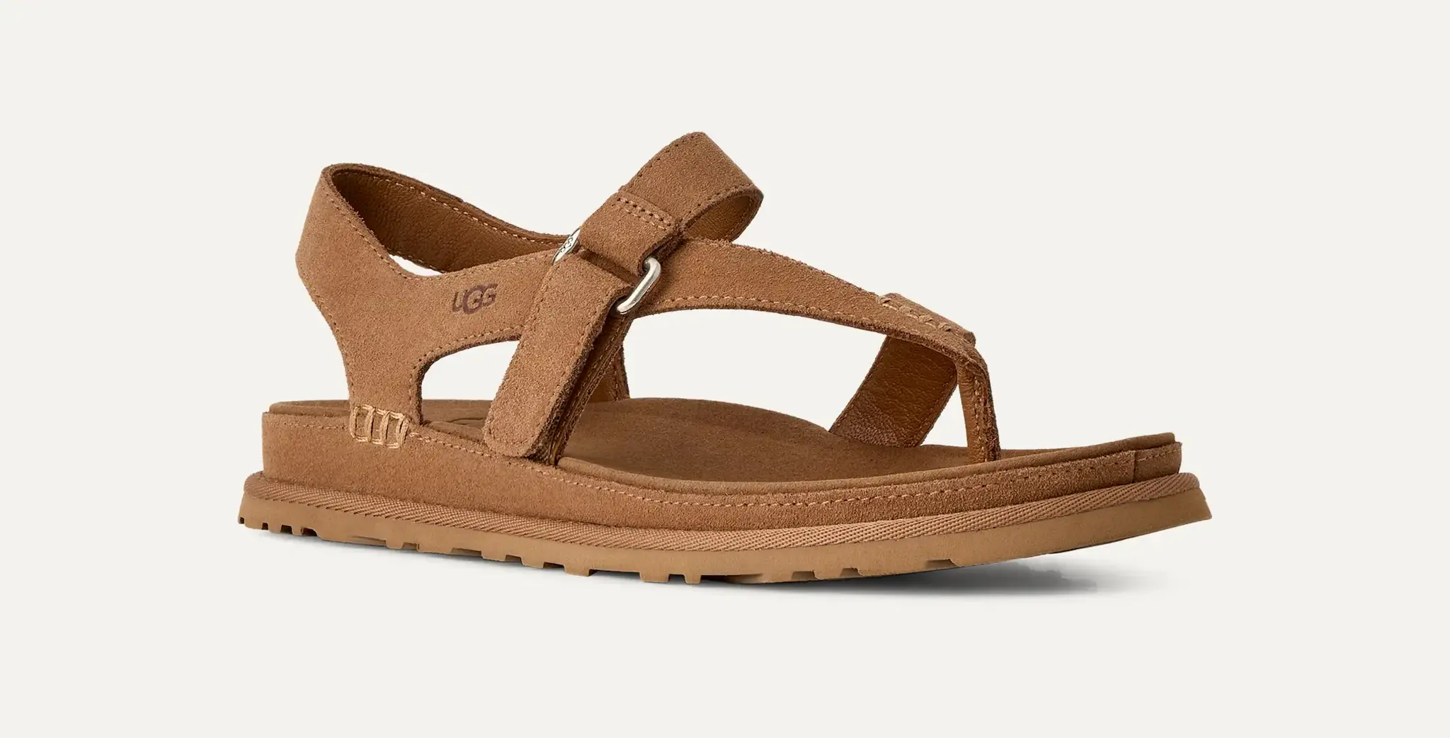 UGG UGG Sandaal Goldengaze Toe Post 1175134 Chestnut