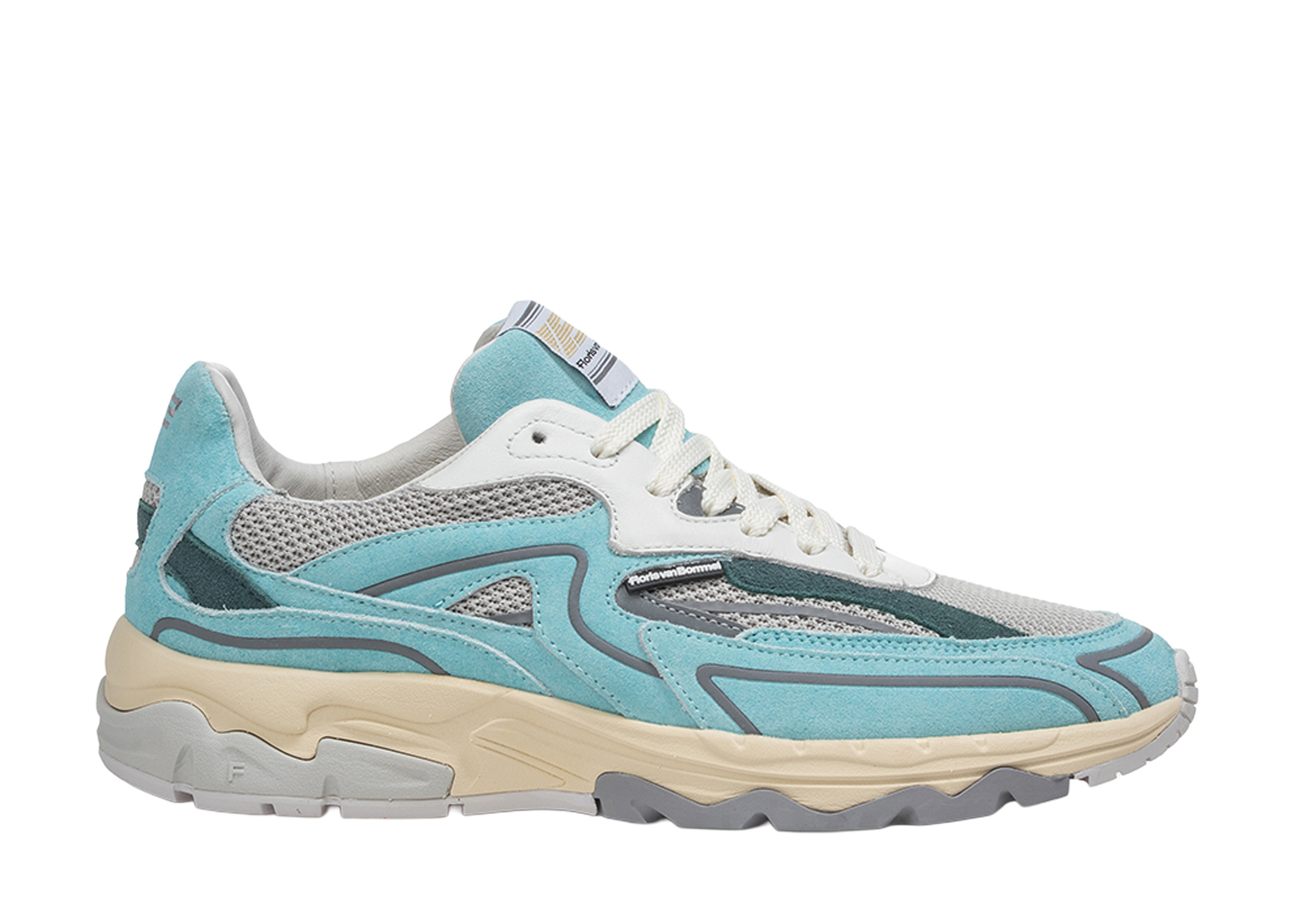 Floris van Bommel Floris van Bommel Sneaker  De Rezer 02.02 Blauw