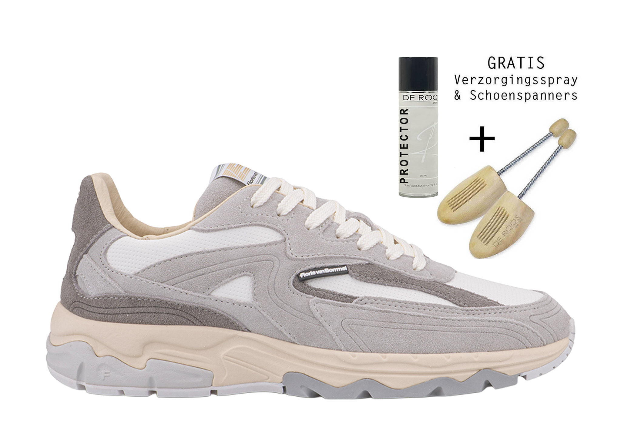 Floris van Bommel Floris van Bommel Sneaker  De Rezer 02.00 Wit