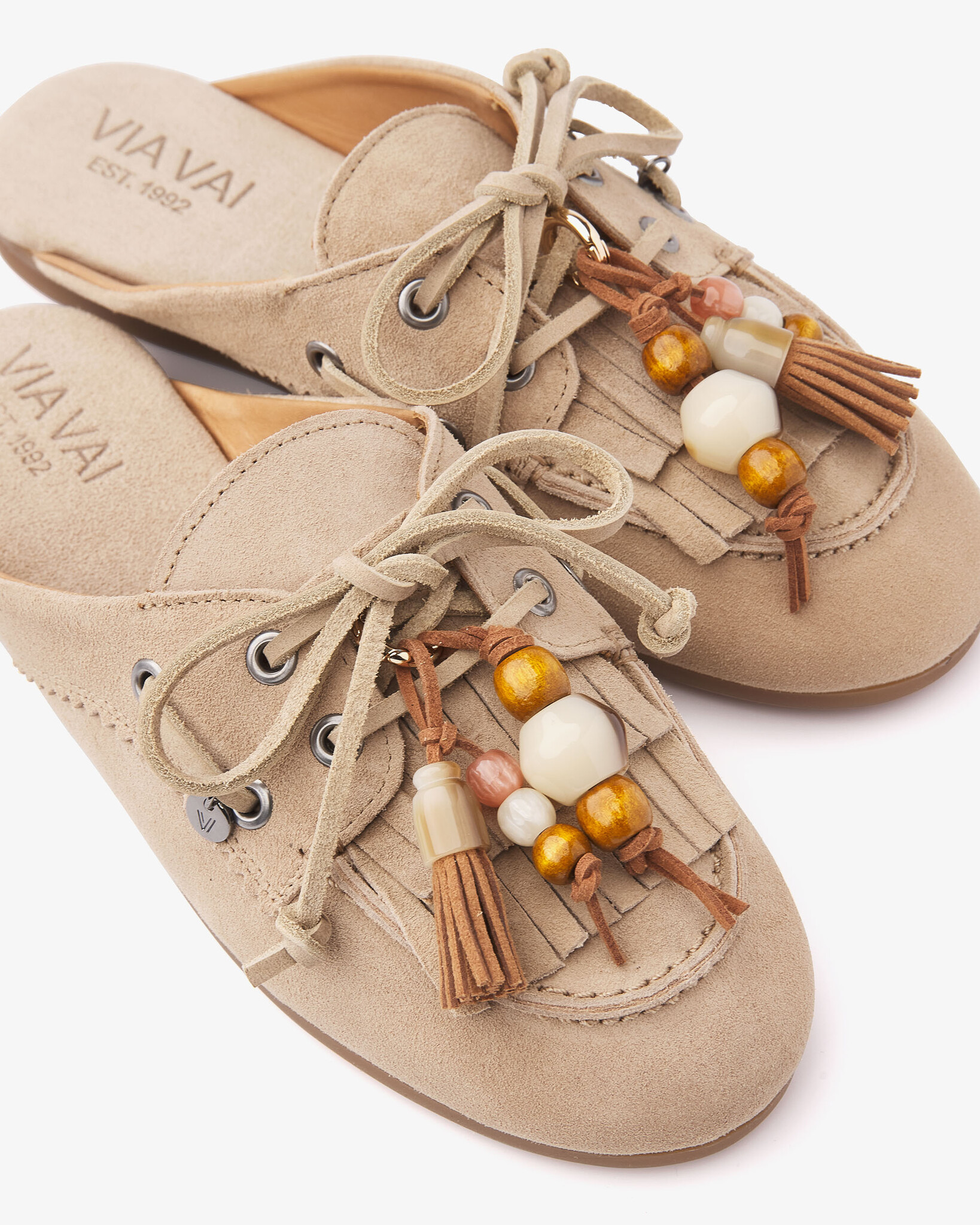 Via Vai VIA VAI Muiltjes June Rhea  62495-01-212 Beige