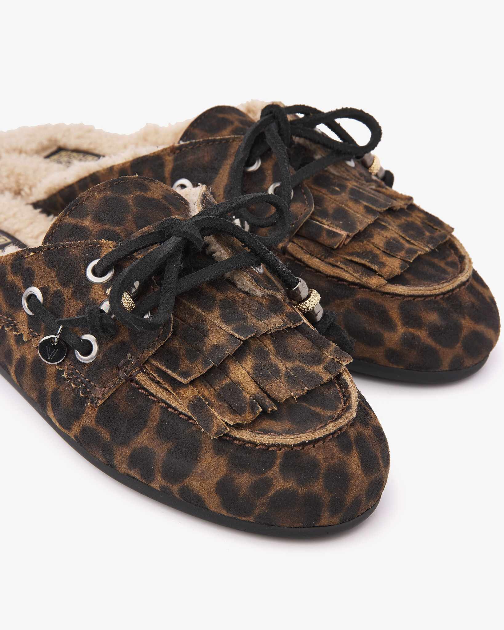 Via Vai VIA VAI Muiltjes June Jutta 62496-01-1005 Luipaard