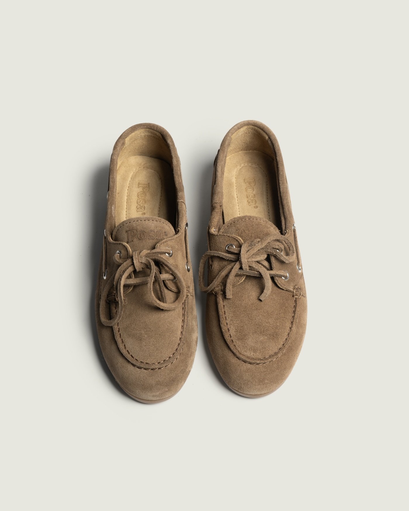 Posa Posa Boat Loafer Light Chocolate