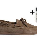 Posa Posa Boat Loafer Light Chocolate