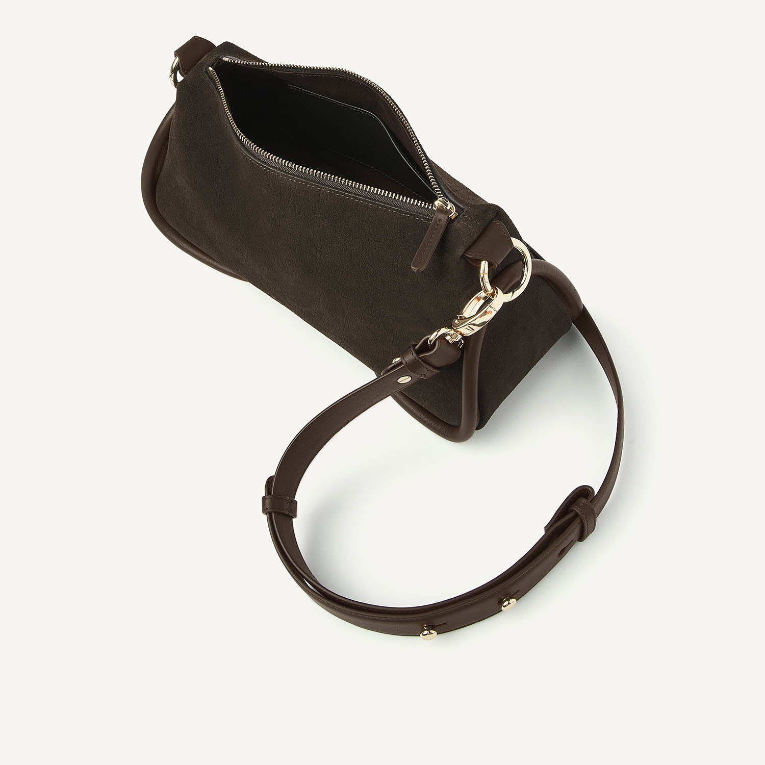 Nubikk Nubikk Tas Bibi Bag Suède Bruin