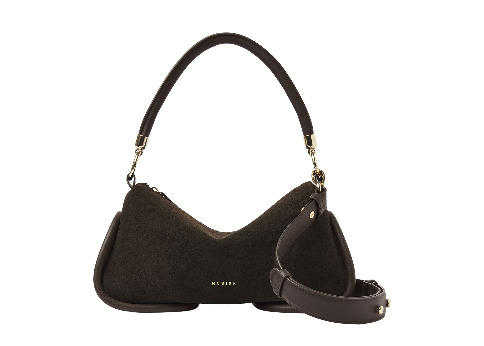Nubikk Nubikk Tas Bibi Bag Suède Bruin