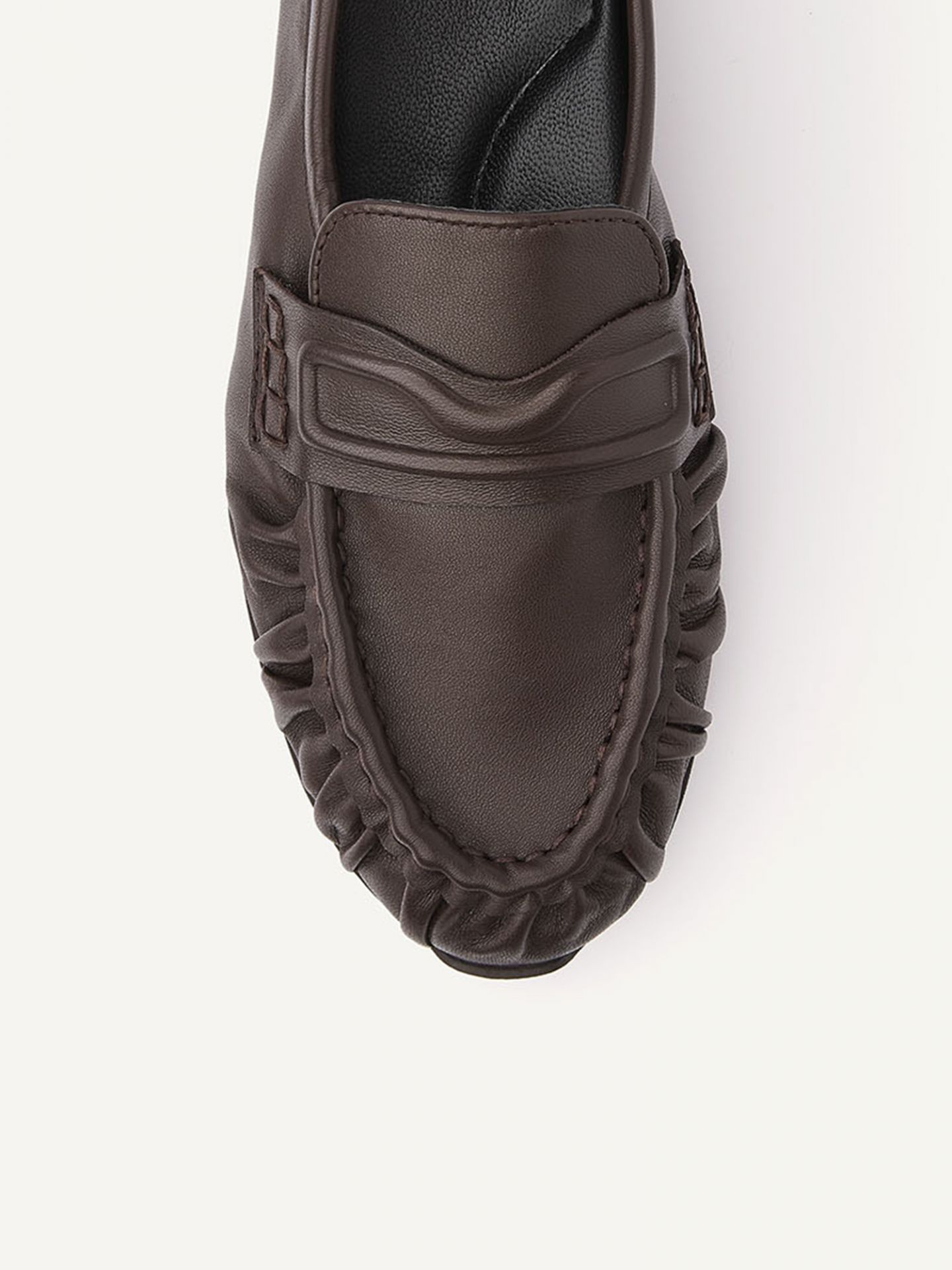 Nubikk Nubikk Loafer Riley Mio Donker Bruin