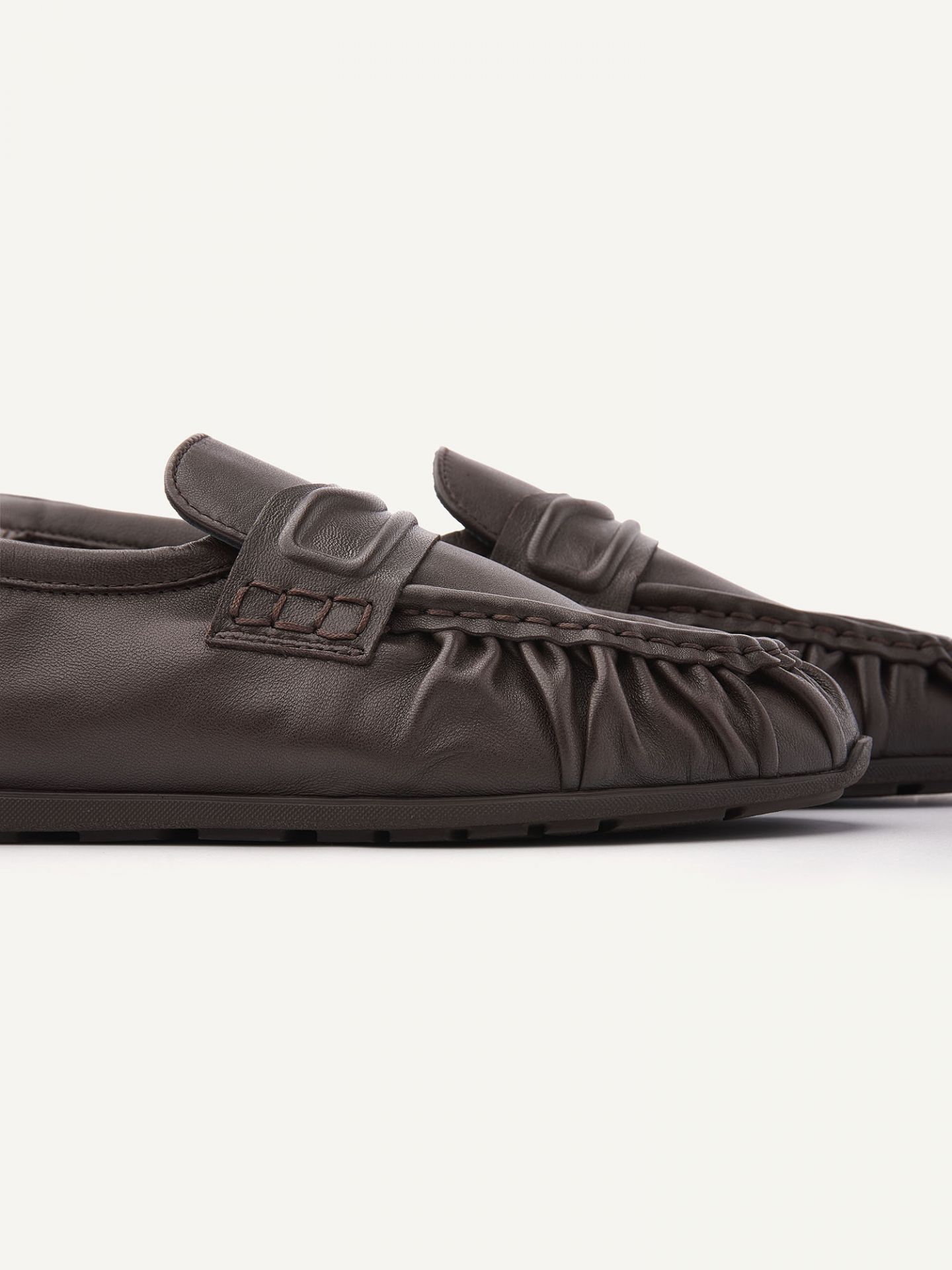 Nubikk Nubikk Loafer Riley Mio Donker Bruin