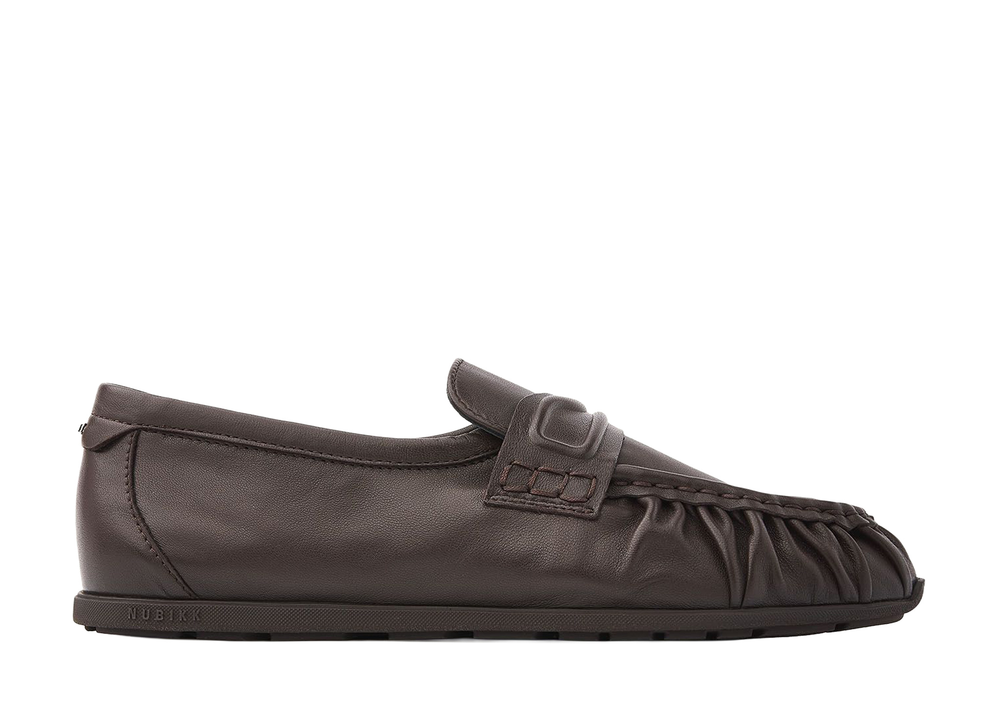 Nubikk Nubikk Loafer Riley Mio Donker Bruin