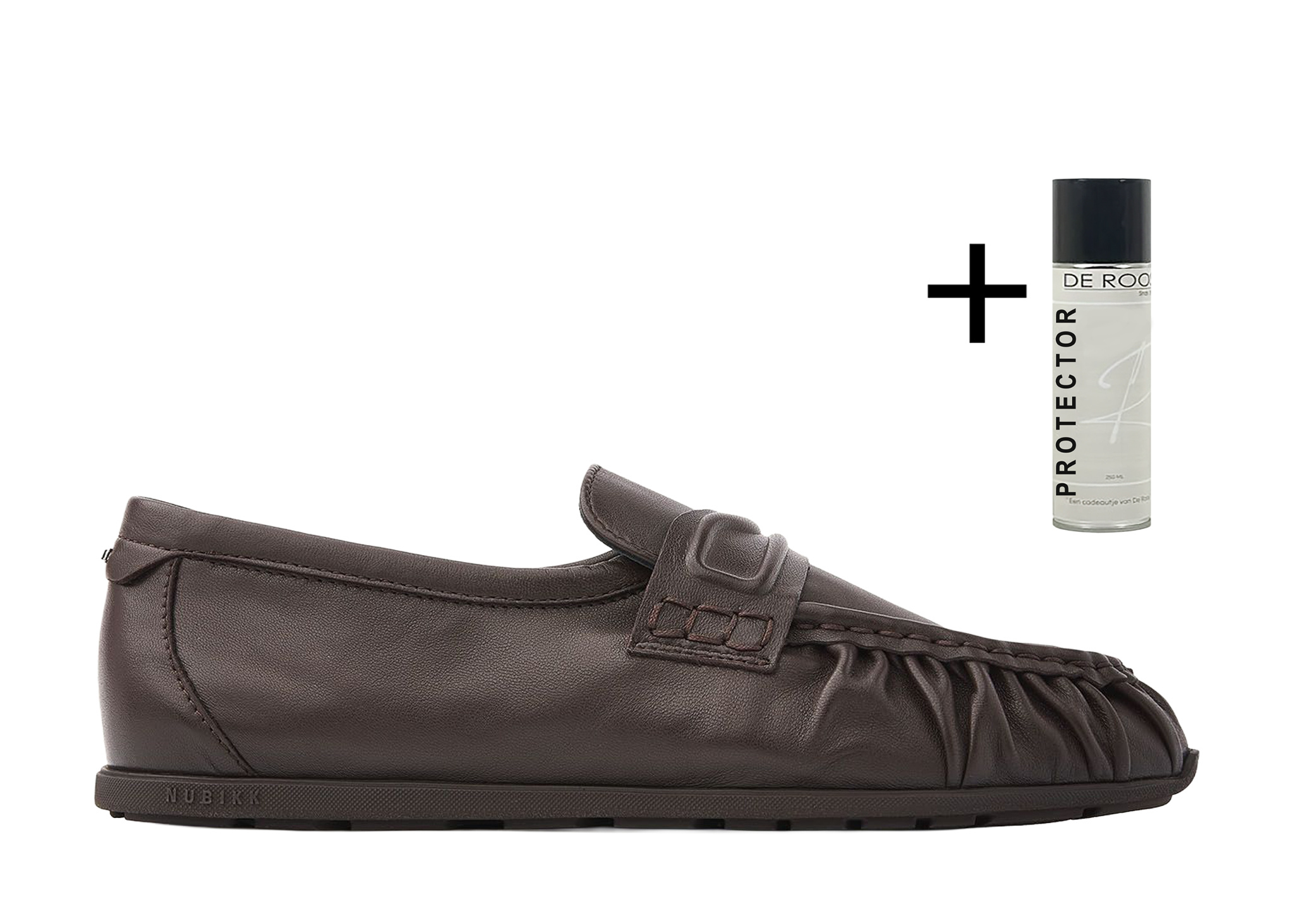 Nubikk Nubikk Loafer Riley Mio Donker Bruin