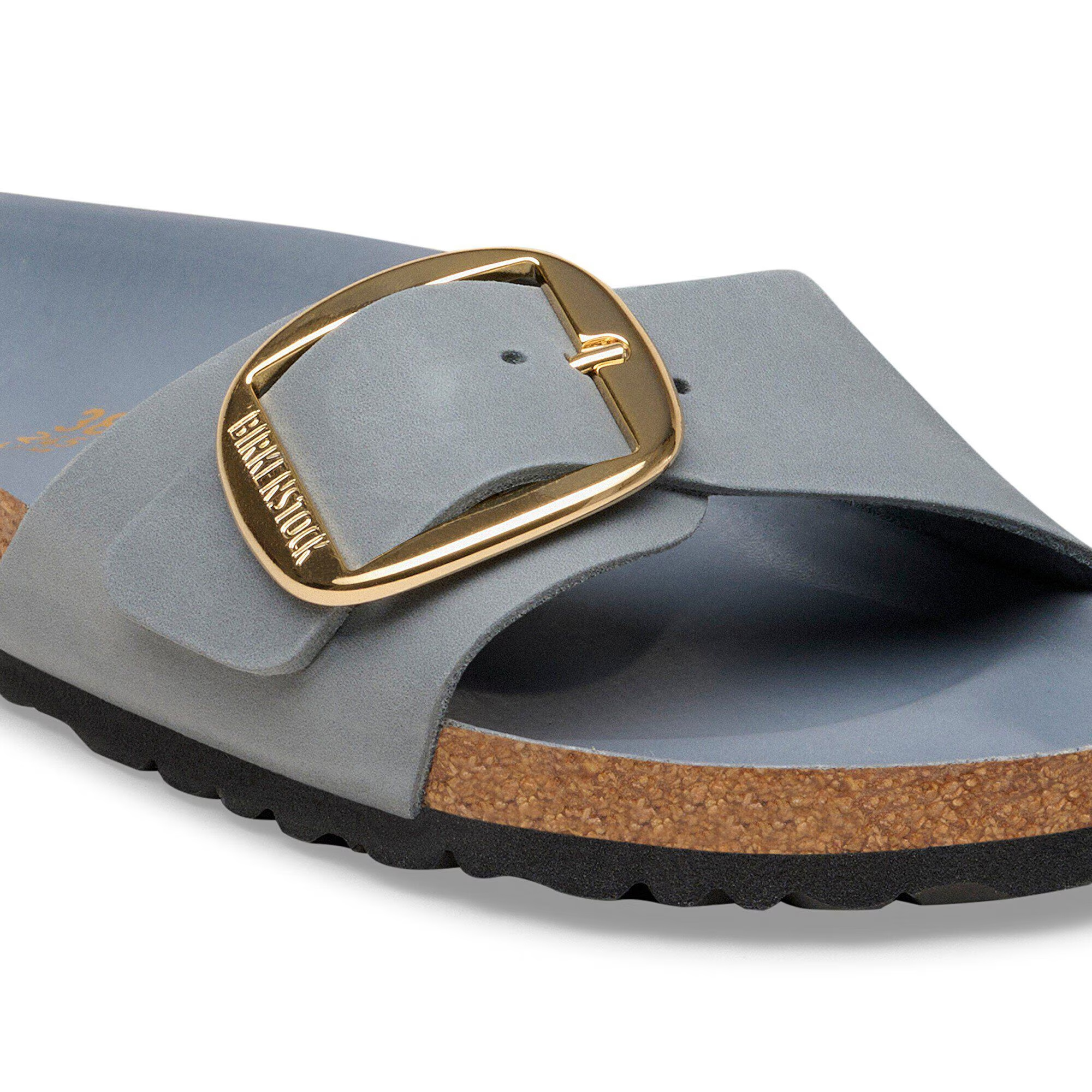Birkenstock Birkenstock Slipper Madrid Big Buckle 1032090 Grijs