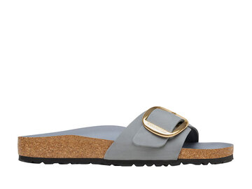 Birkenstock Birkenstock Slipper Madrid Big Buckle 1032090 Grijs