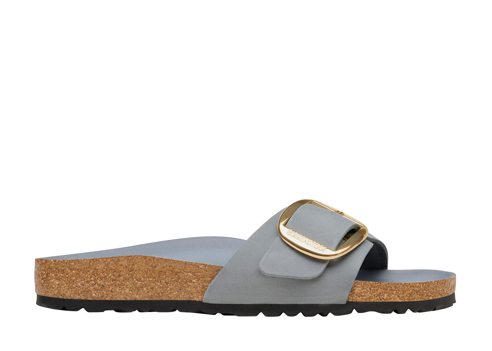 Birkenstock Birkenstock Slipper Madrid Big Buckle 1032090 Grijs