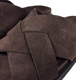 Posa Posa Slipper Sea-Slide Misto Donker Bruin