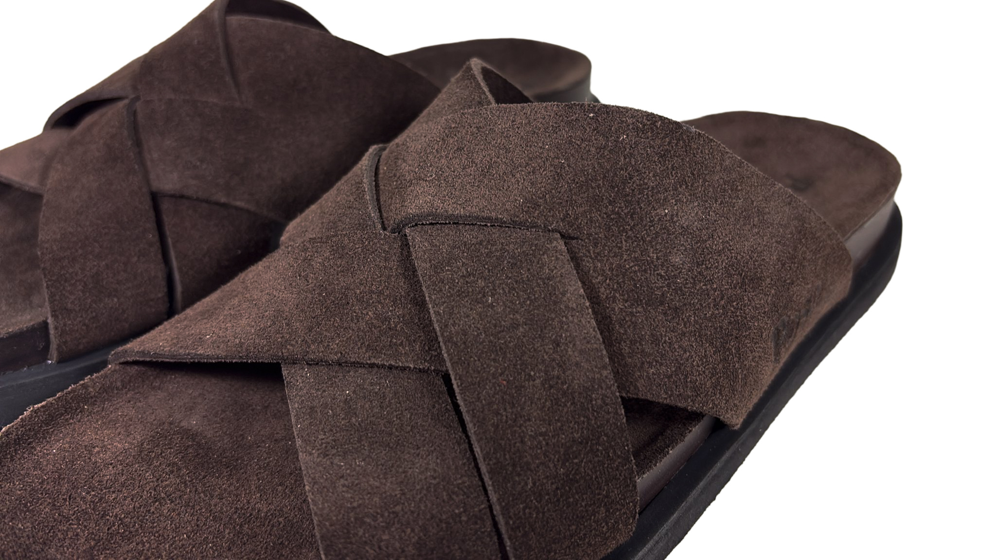 Posa Posa Slipper Sea-Slide Misto Donker Bruin