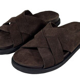 Posa Posa Slipper Sea-Slide Misto Donker Bruin