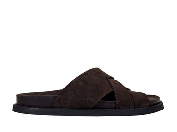 Posa Posa Slipper Sea-Slide Misto Donker Bruin
