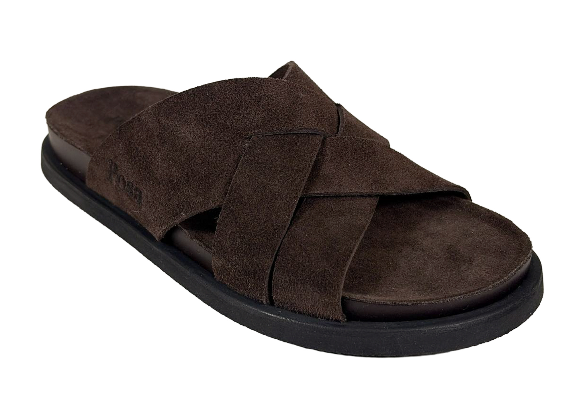 Posa Posa Slipper Sea-Slide Misto Donker Bruin