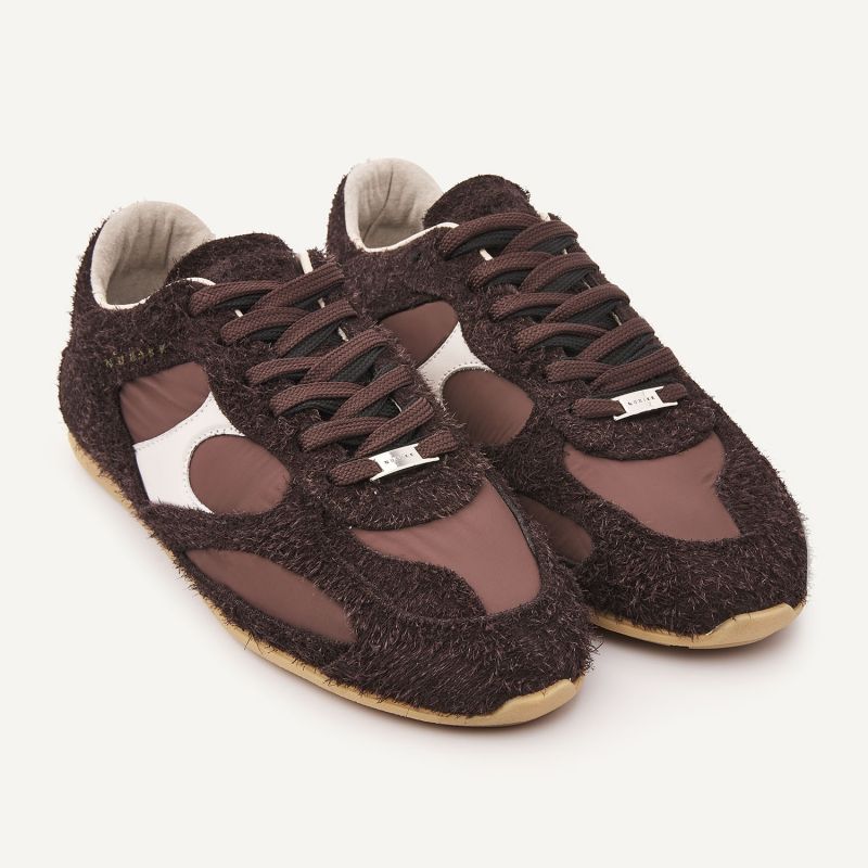Nubikk Nubikk Sneaker Riley Morgan Donker Bruin