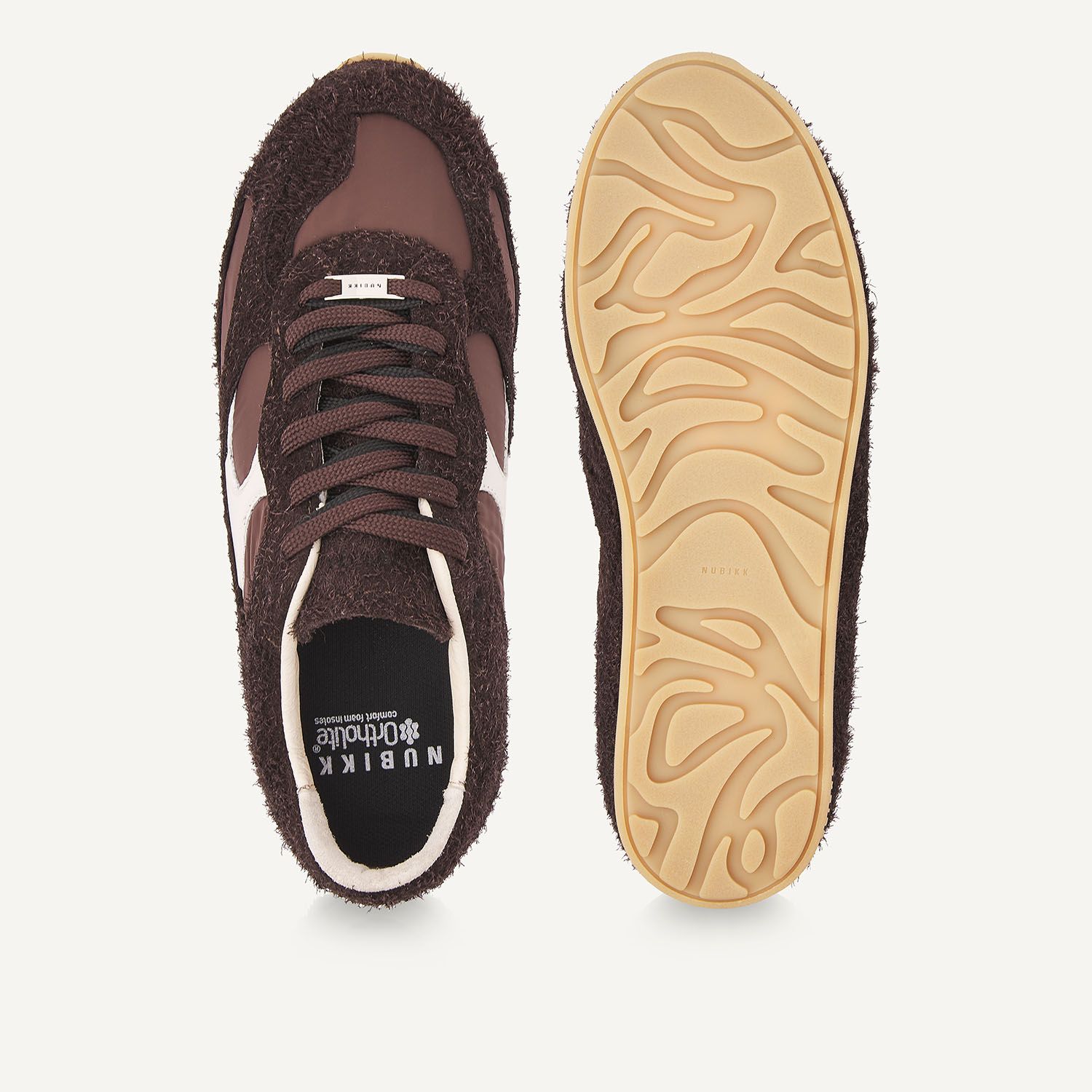 Nubikk Nubikk Sneaker Riley Morgan Donker Bruin