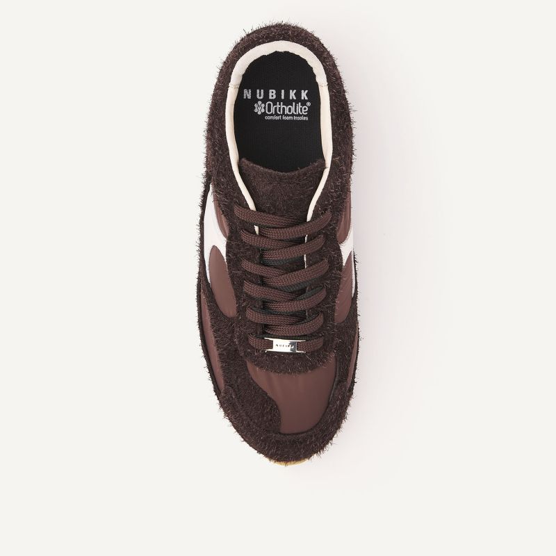 Nubikk Nubikk Sneaker Riley Morgan Donker Bruin