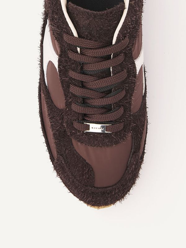 Nubikk Nubikk Sneaker Riley Morgan Donker Bruin