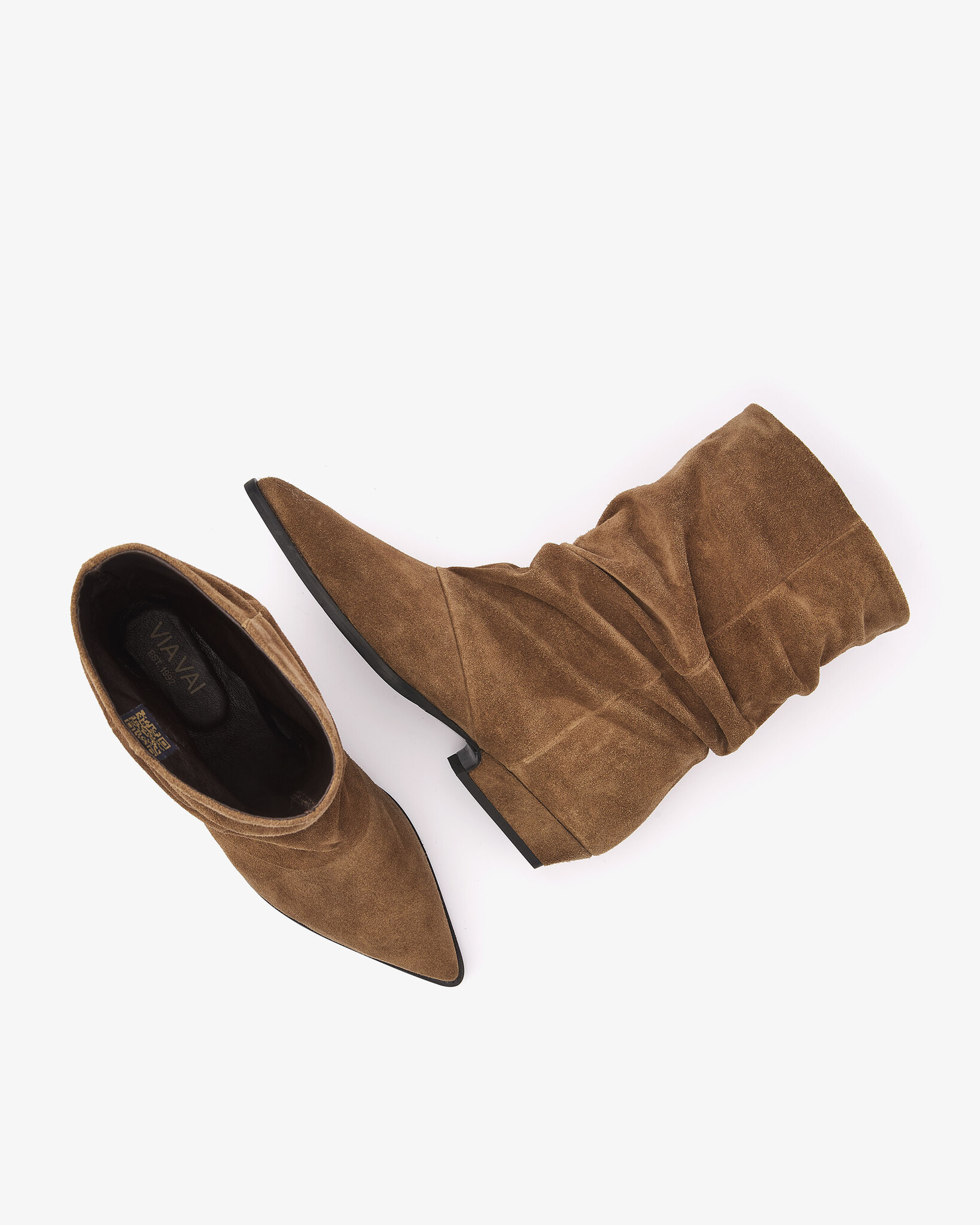 Via Vai VIA VAI Enkellaarsje Vive Joan 62494-01-1384 Khaki