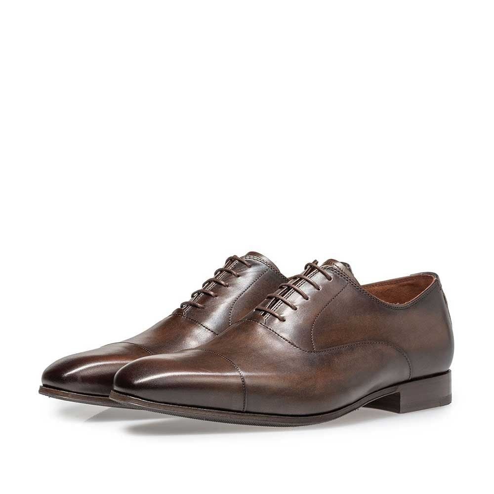 Floris van Bommel Floris van Bommel Veterschoen Gilli 01.01 Donker Bruin