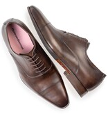 Floris van Bommel Floris van Bommel Veterschoen Gilli 01.01 Donker Bruin