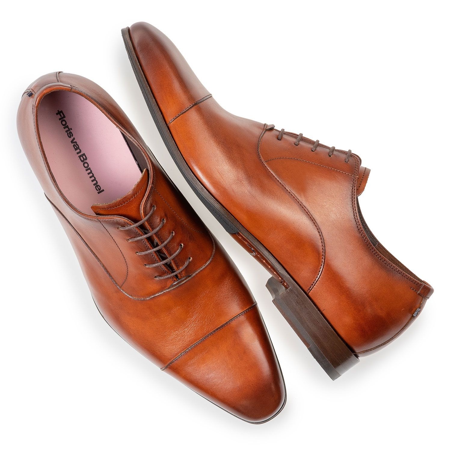 Floris van Bommel Floris van Bommel Veterschoen Gilli 01.00 Cognac