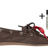 Posa Posa Boat Loafer Cocoa Brown