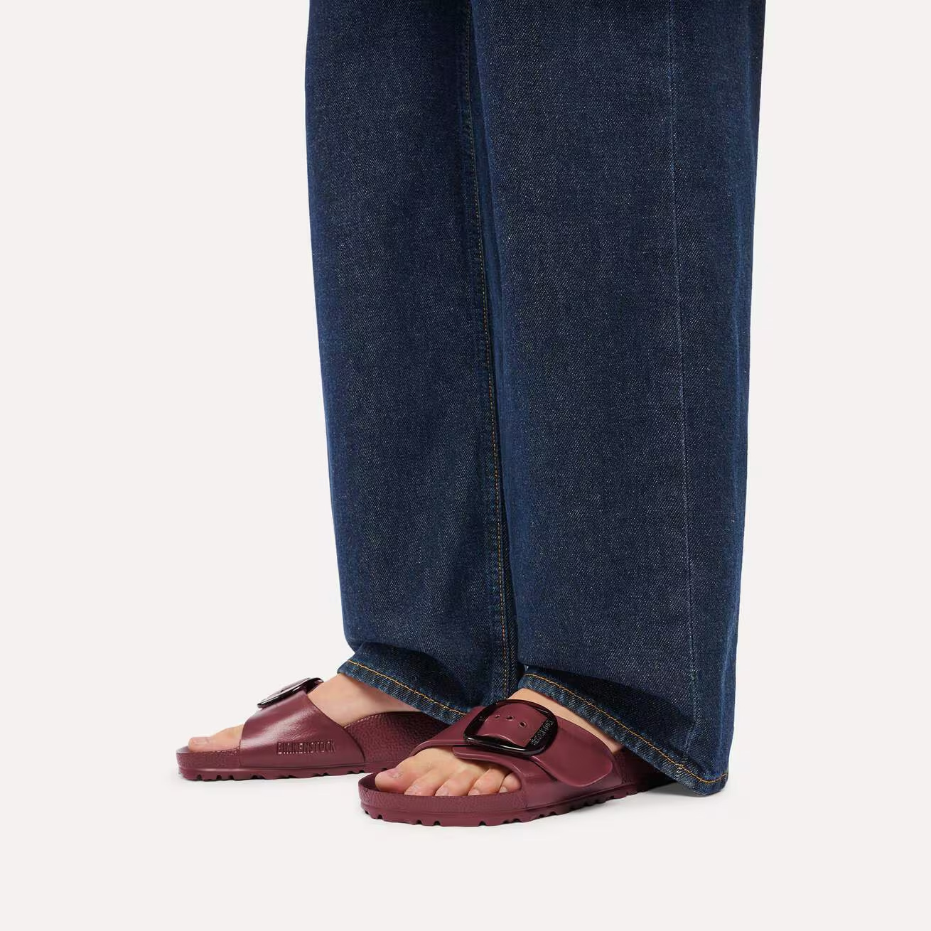 Birkenstock Birkenstock Slipper Madrid Big Buckle EVA 1033116 Bordeaux
