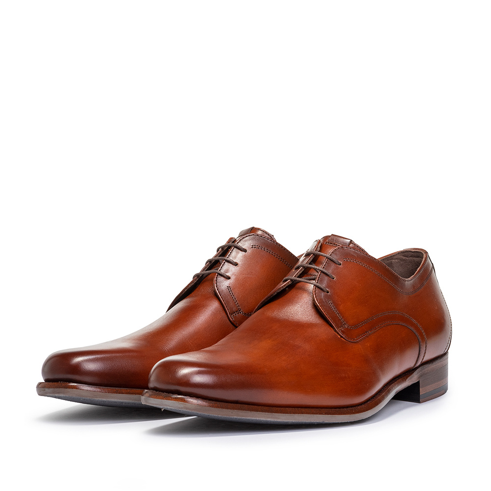 Floris van Bommel Floris van Bommel Veterschoen De Draver 03.03 Cognac