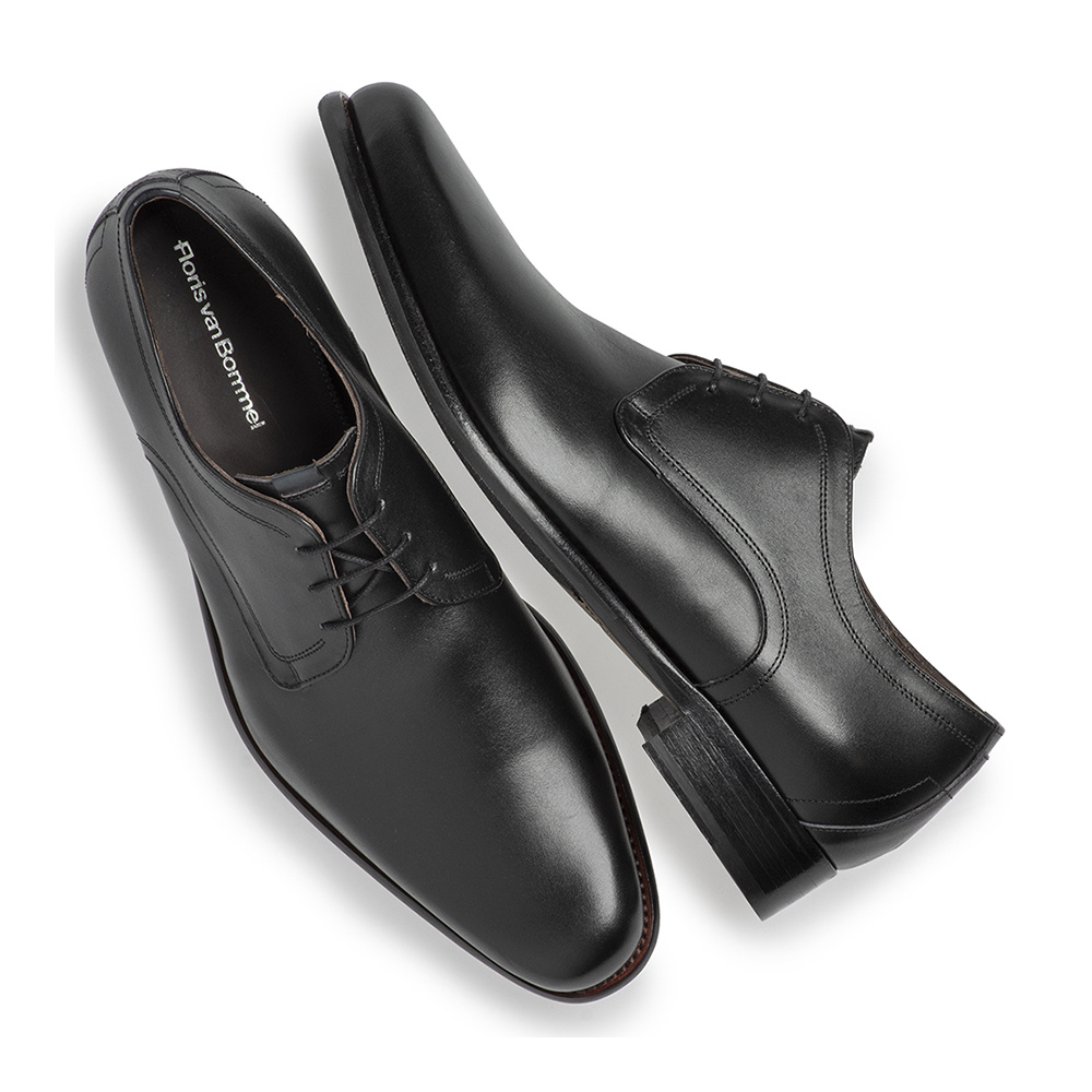 Floris van Bommel Floris van Bommel Veterschoen De Draver 03.08 Zwart