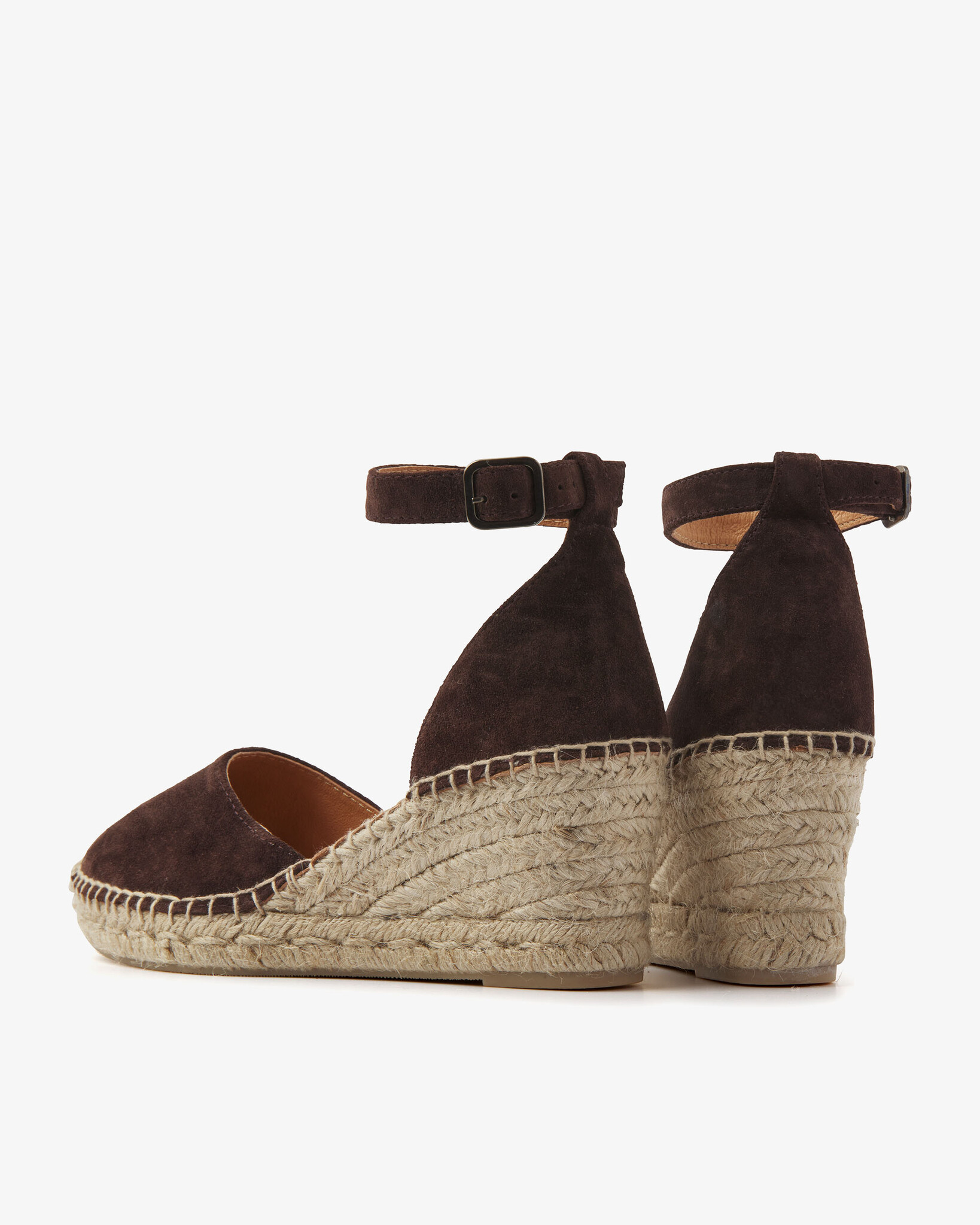 Via Vai VIA VAI  Espadrilles Flora Braid 58122-01-316 Bruin