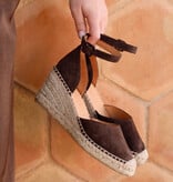 Via Vai VIA VAI  Espadrilles Flora Braid 58122-01-316 Bruin