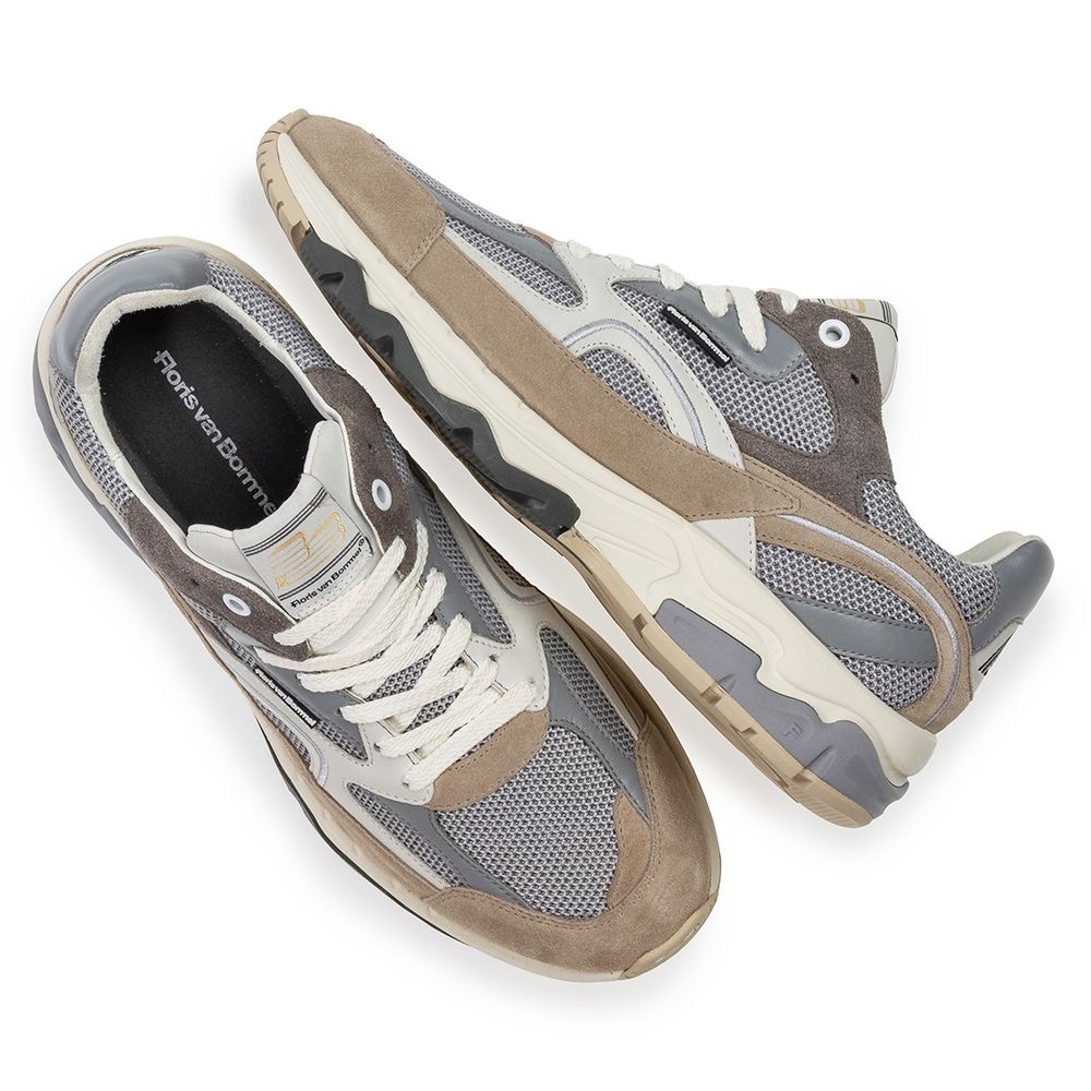 Floris van Bommel Floris van Bommel Sneaker De Rezer 01.17 Licht Bruin
