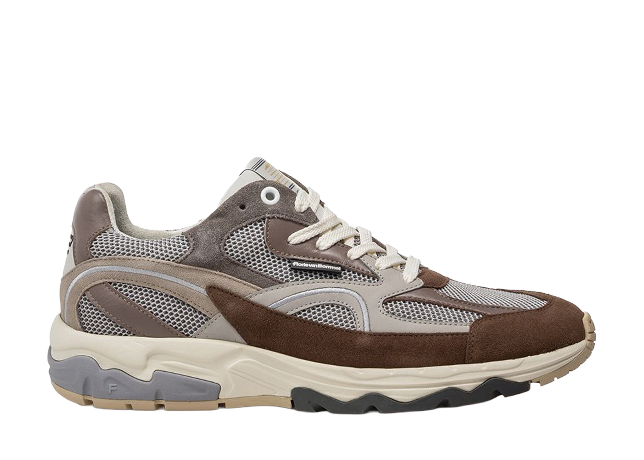 Floris van Bommel Floris van Bommel Sneaker De Rezer 01.18 Donker Bruin