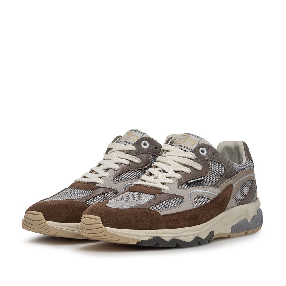 Floris van Bommel Floris van Bommel Sneaker De Rezer 01.18 Donker Bruin