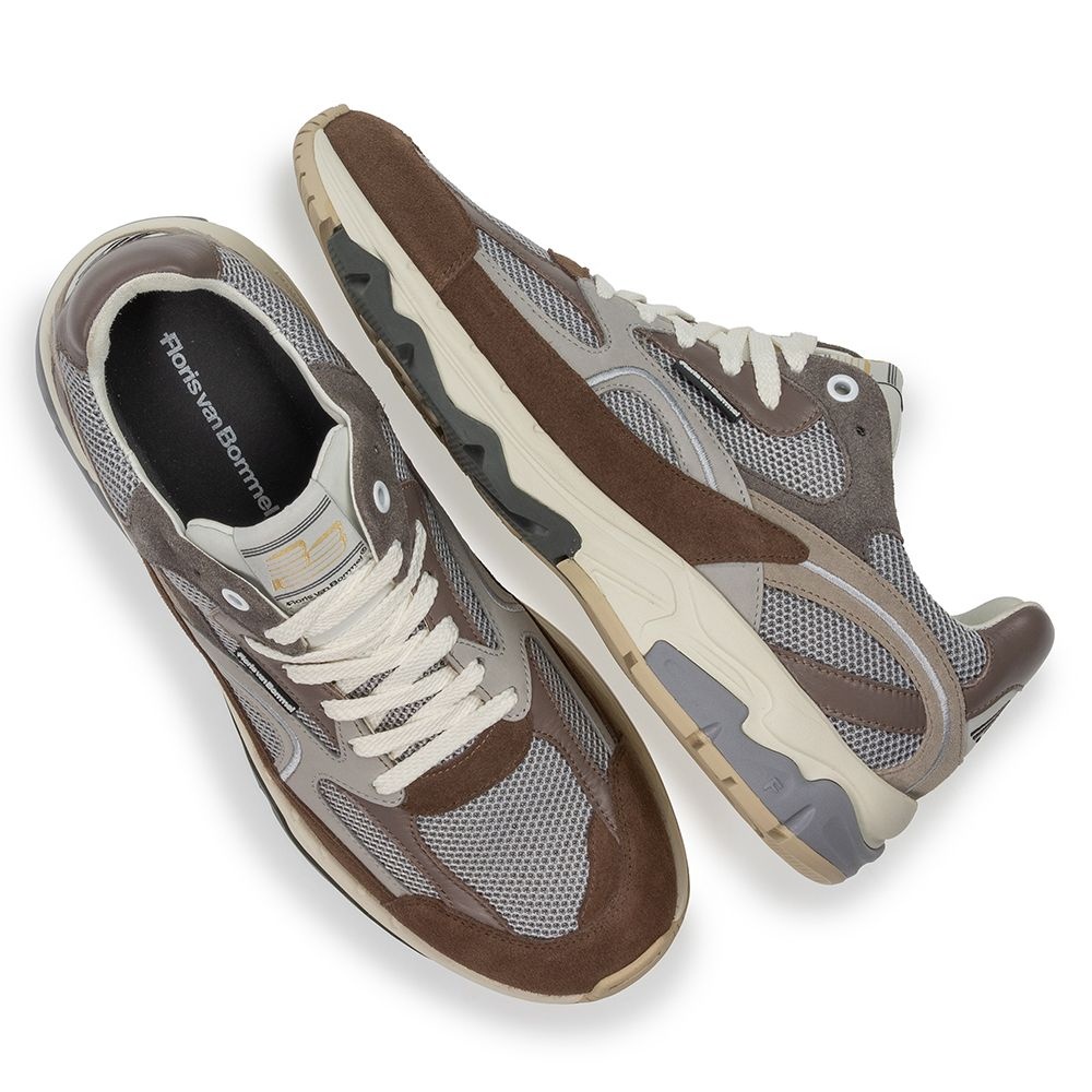 Floris van Bommel Floris van Bommel Sneaker De Rezer 01.18 Donker Bruin