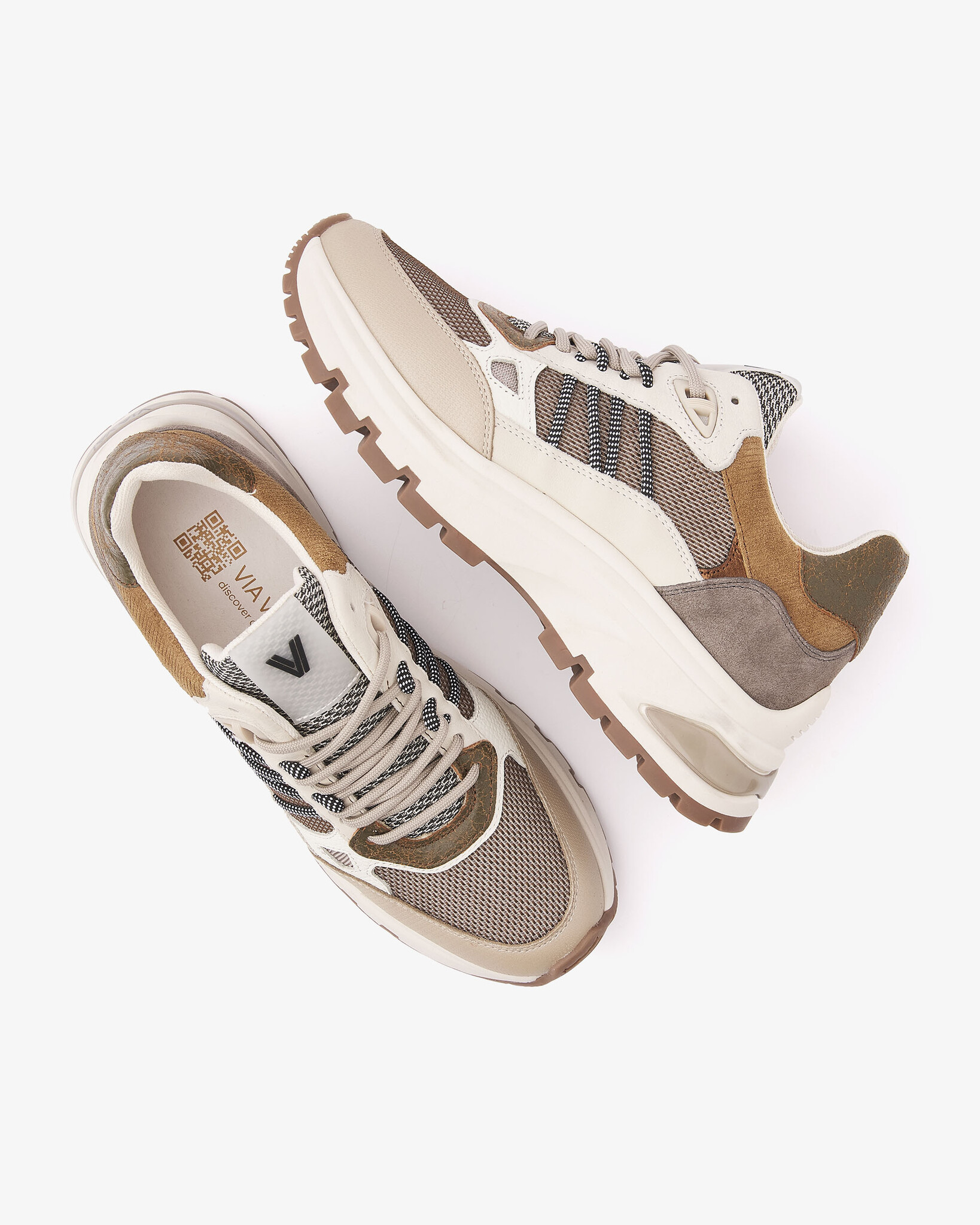 Via Vai VIA VAI Sneaker Liz Dae 60048-17-506 Beige