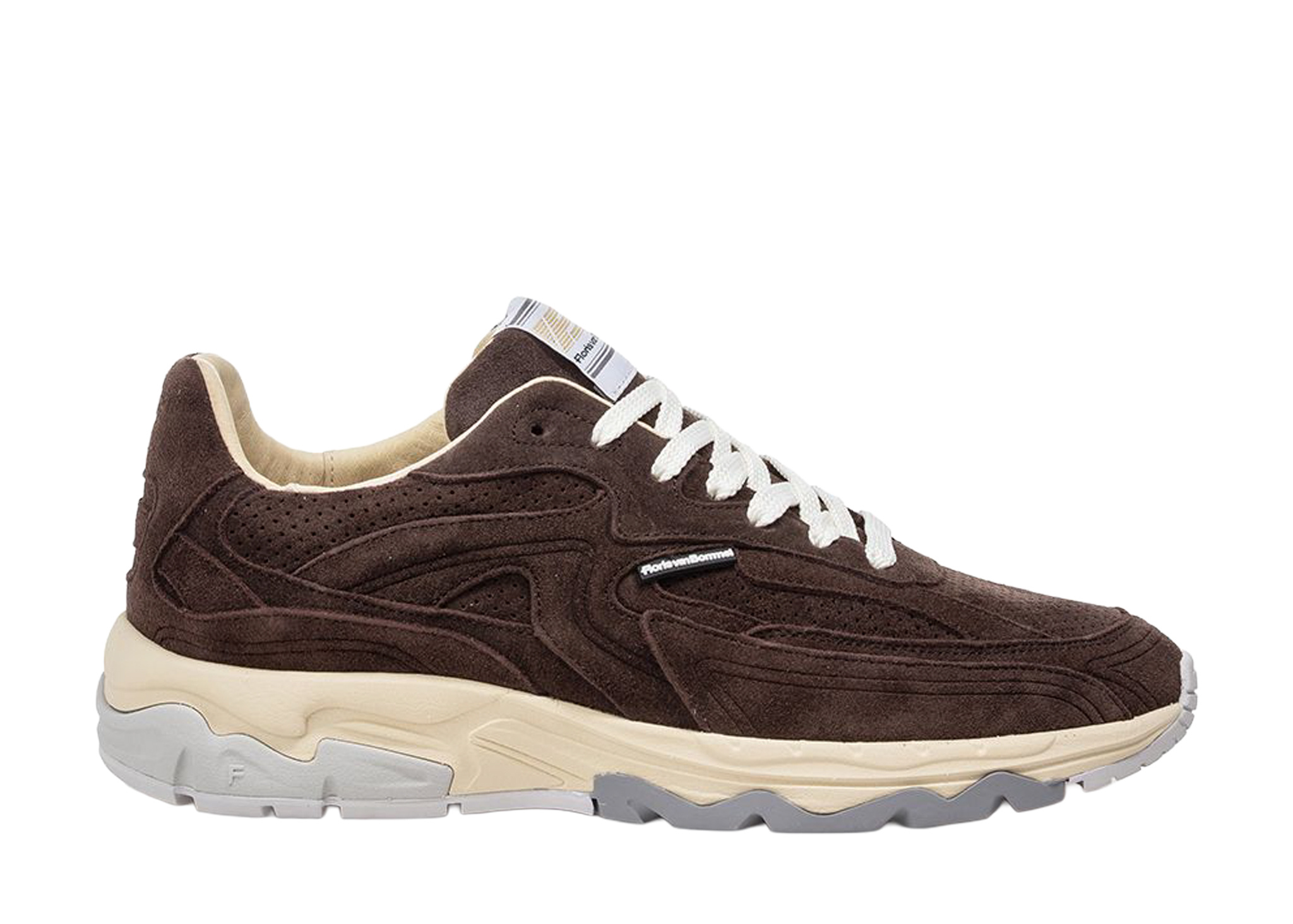 Floris van Bommel Floris van Bommel Sneaker De Rezer 02.05 Donker Bruin
