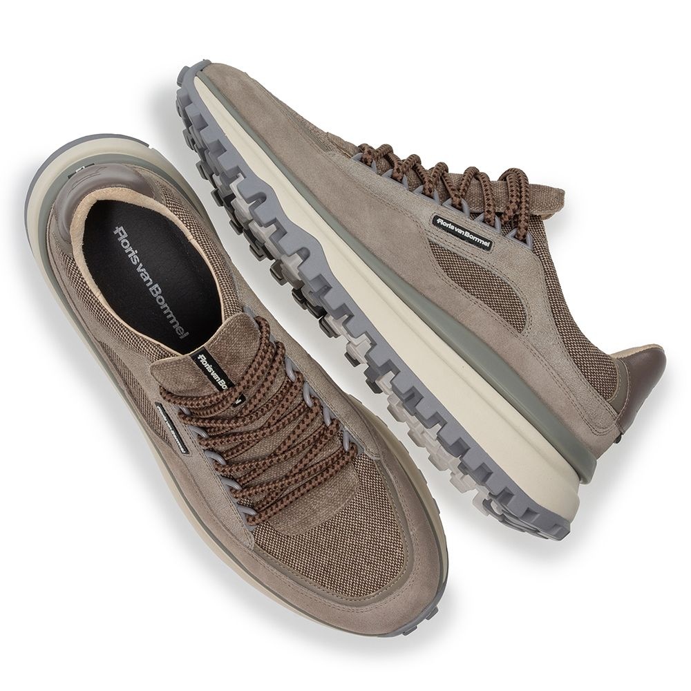 Floris van Bommel Floris van Bommel Sneaker De Gripper 03.09 Bruin
