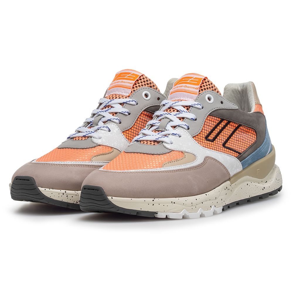 Floris van Bommel Floris van Bommel Sneaker De Treener 06.02 Oranje
