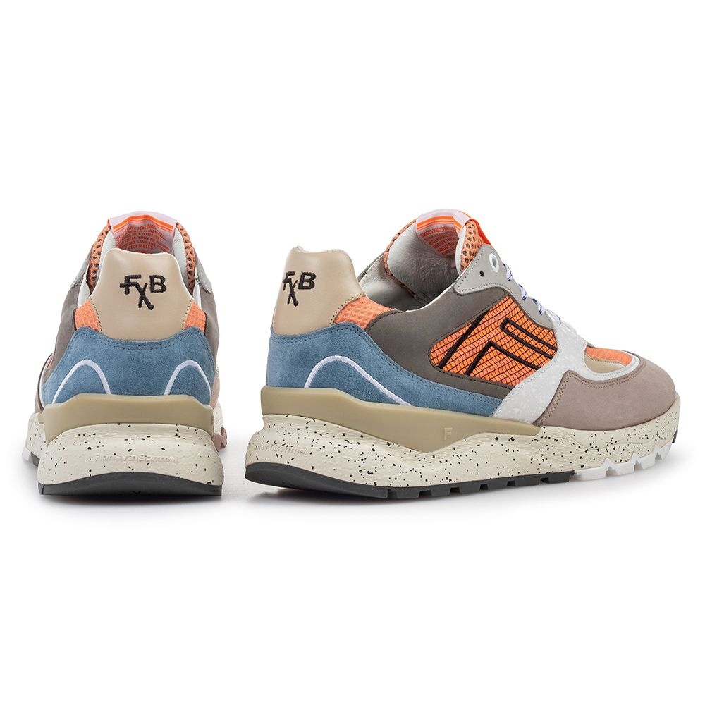 Floris van Bommel Floris van Bommel Sneaker De Treener 06.02 Oranje