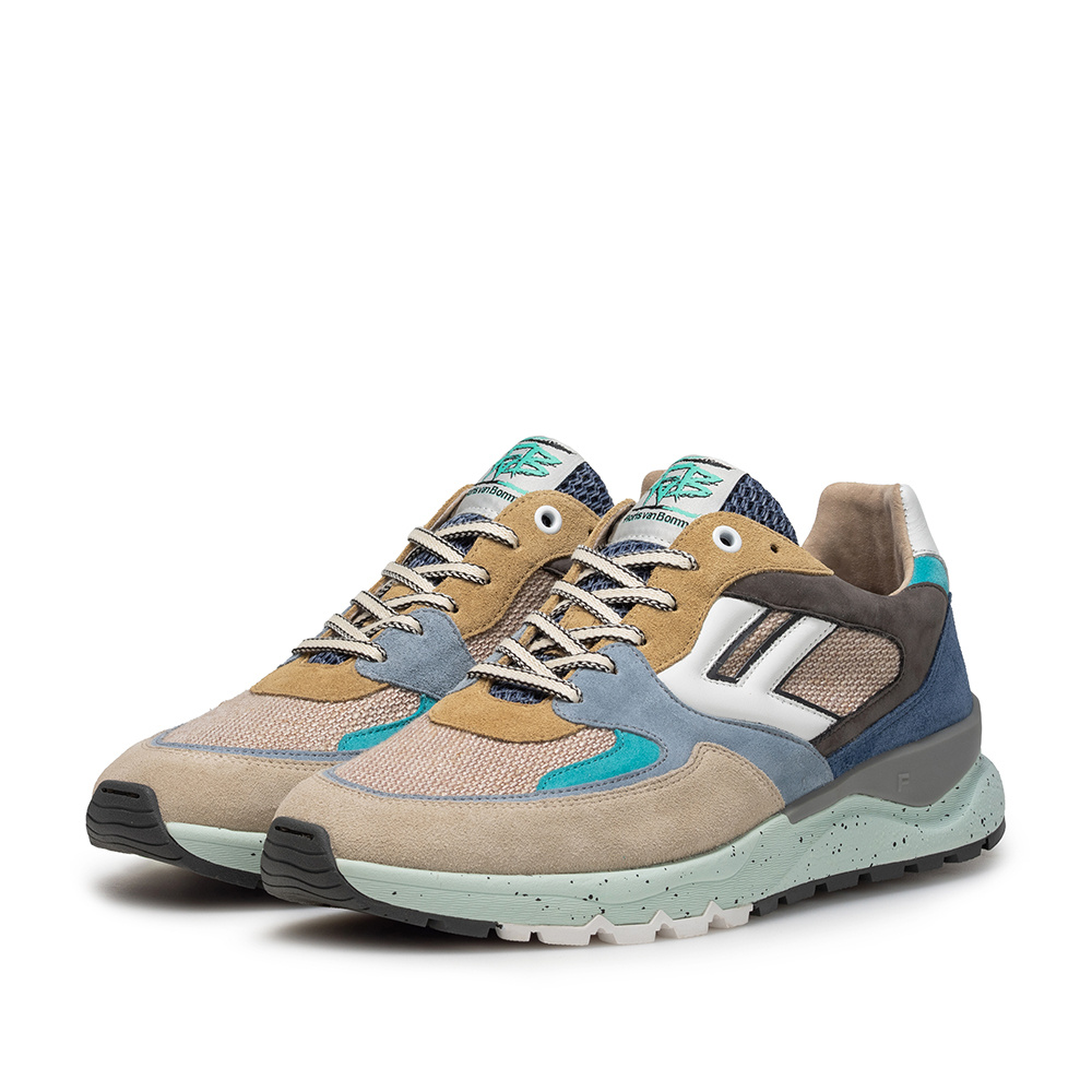 Floris van Bommel Floris van Bommel Sneaker De Treener 01.56 Licht Bruin