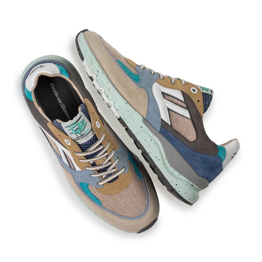 Floris van Bommel Floris van Bommel Sneaker De Treener 01.56 Licht Bruin